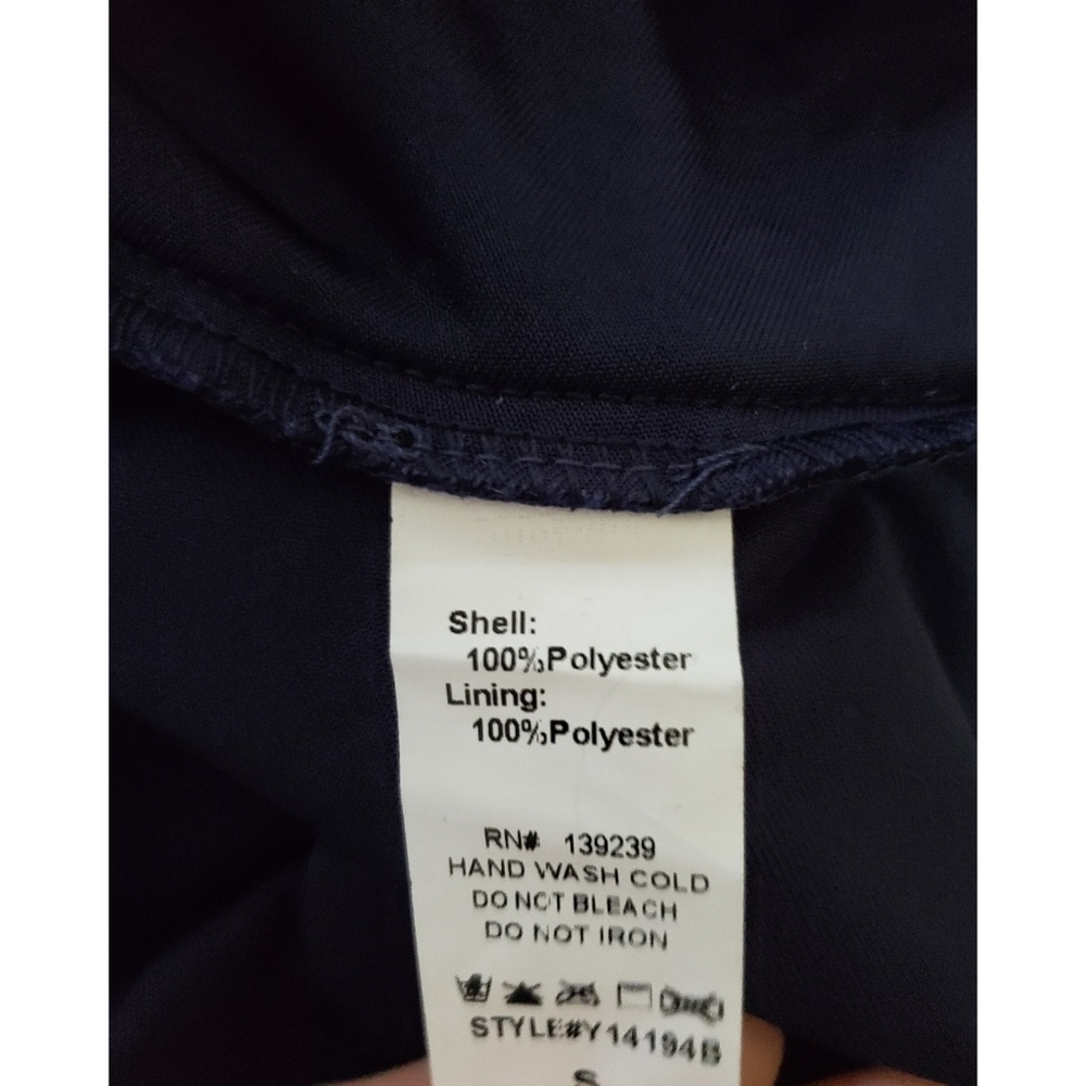 Do+Be Off Shoulder Blue Velvet Blouse Large - Picture 6 of 6